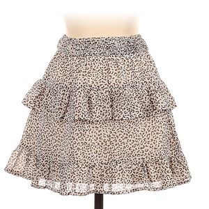 Altar’d State Leopard Print Skirt